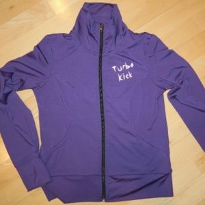 Turbo Kick Purple 11 Jacket- Fitted Spandex (S)